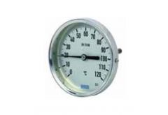 Wika - Bimetallthermometer, Für industrielle Anwendungen A52, MB 100 0…120°C 