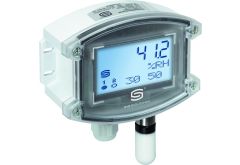 S+S Aufputz-Hygrothermostat - AHT-30W-U LCD