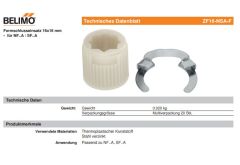 Belimo form fitinsert ZF16-NSA-F (20 Stück)