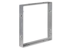 Standard-Zellenrahmen für Beutelfiltereinsätze, Edelstahl, Abmessungen: 610 x 305 x 80mm (L x B x T)