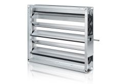 Jalousieklappe, JK-A-03 LK, verzinkt / Alu, luftdicht nach DIN 1946 T4