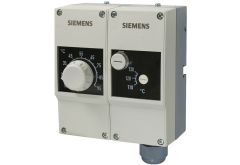 Siemens dual temperature controller - RAZ-ST.1510P-J - 2x100mm, TR, STB