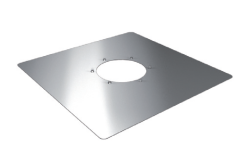 Rosenberg AP 450/500 für Zub.-Anschluß Adapterplatte 900x900mm Stahl verz. 1,5mm 6xM8