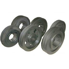 Keilriemenscheibe HA SPA 180mm Doppelrad - Für Elektromotorantrieb Mit 38mm Bohrung