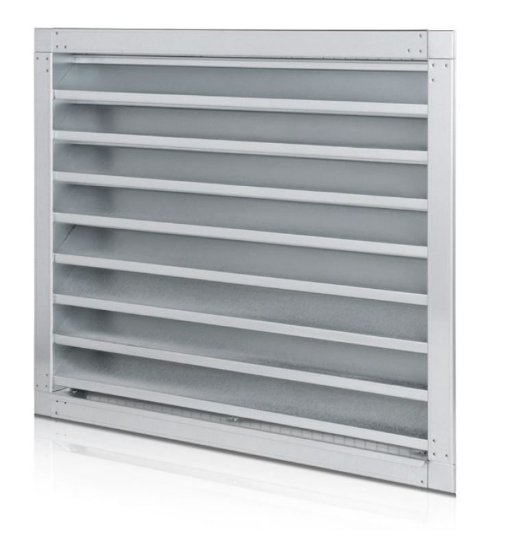 Rund-Wetterschutzgitter aus Aluguss mit Vogelschutzgitter – DN 100–50, 184,30