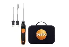 testo 915i – Temperatur-Set  - Temperatur-Set - Thermometer mit Temperaturfühlern und Smartphone-Bedienung