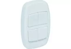 S+S HT4-FSE-SW | Der Funksender KYMASGARD® HT4 - FSE ist ein batterieloser und wartungsfreier Handsender mit vier unabhängigen Einzeltasten. Durch seine ergonomische Form liegt er bestens in der Hand, kann aber auch mit den dazugehörenden Klebematten an d