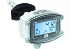 S+S Kanal-Hygrothermostat - KHT-30W-U LCD
