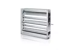 Jalousieklappe, JK-A-03 LK, verzinkt / Alu, luftdicht nach DIN 1946 T4