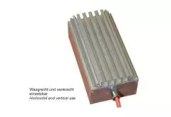 Typ 2 "LM-Standard" Schaltschrankheizung | 55 W / 24 V AC/DC  |mit eingebauten Thermostat | mit Anschlusskabel | 166x80x55 mm