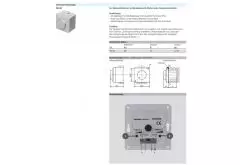 Nicotra-Gebhardt Potentiometer mit Raststellungen EGH04