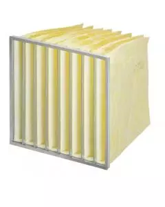 Taschenfilter 592x592x535 mm. 6 Taschen, Metallrahmen. Medium: Glasfaser, | ePM10 70% (M5)